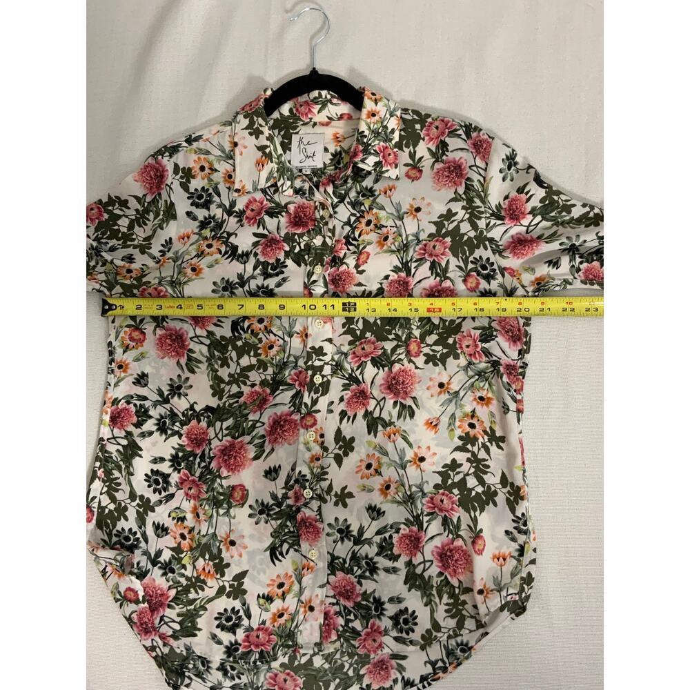 The Shirt Floral Blouse size large - Picture 7 of 9